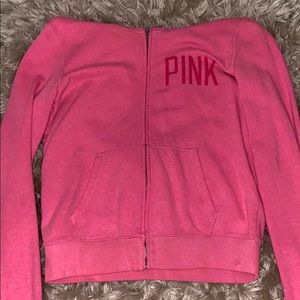 PINK zip up jacket